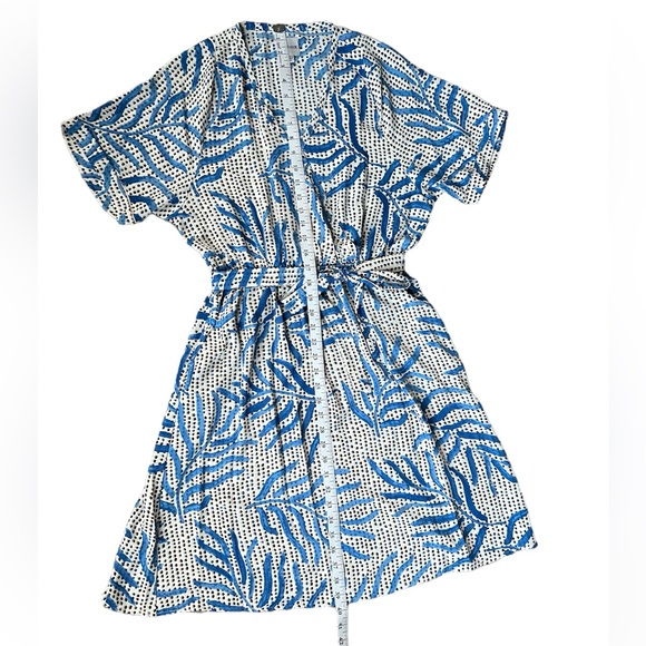 NIC+ZOE Blue and White Midi Dress - Picture 14 of 14